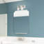 Éclairage pour meuble-lavabo 2 lumières Mollie