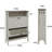 Shoe Storage Cabinet with 2 Flip Drawers,Automatic Deodorization Function, Freestanding Shoes Organizer Cabinet-1415638630