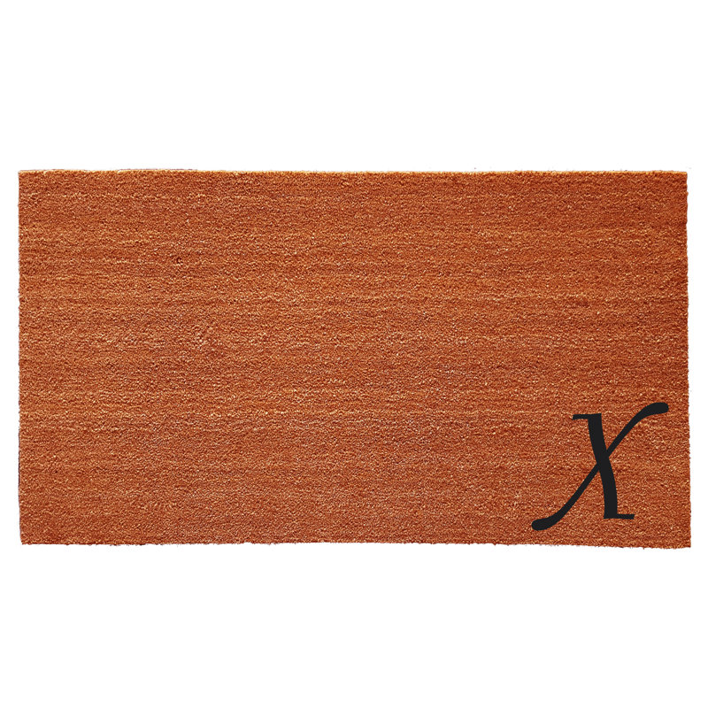 Tapis d'entrée antidérapant Zebrowski, Rectangle 2 pi x 3 pi, X