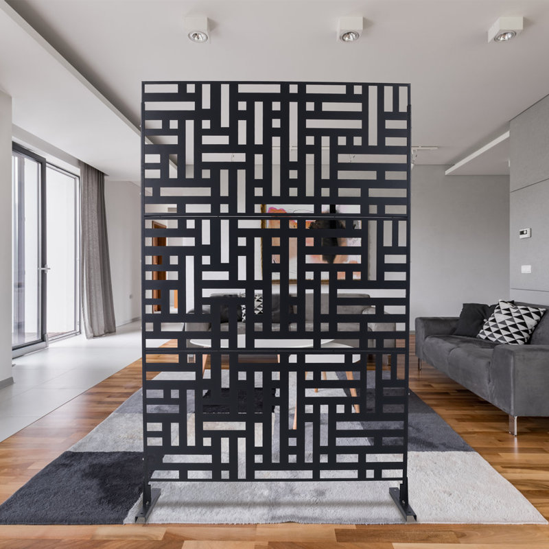 Écran d'intimité extérieur et intérieur, Noir