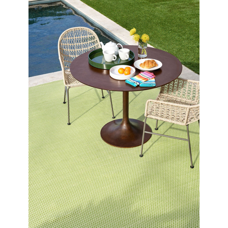 Finn Sprout Handwoven Indoor/Outdoor Rug, Rectangle 9'6" x 13'6"