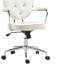 Chaise de bureau, fauteuil de bureau d'ordinateur avec tissu velouté touffeté à boutons, fauteuil de coiffeuse pivotant-982895497