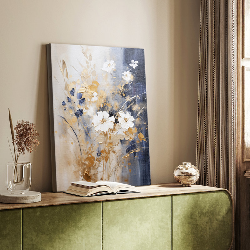 FLORAL Series CECLX III - Gallery Cavas sur mesure, H 12 po x l 8 po