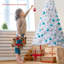 6 pi-PVC-Artificiel-Arbre de Noël-W-Stand-Fêtes-Saison-Intérieur-Extérieur-Blanc