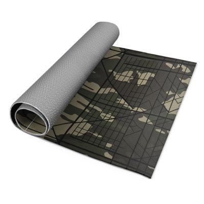 Stealth Angle Indoor And Outdoor Area Rug