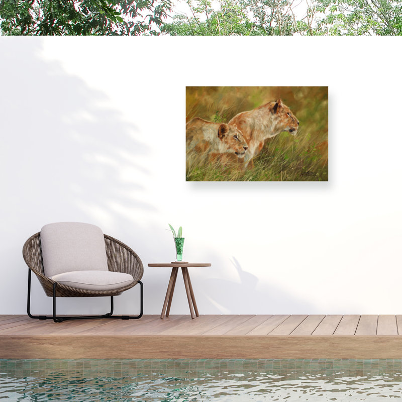 Toile d'extérieur David Stribble Lion Brothers 2, H 16 po x l 24 po