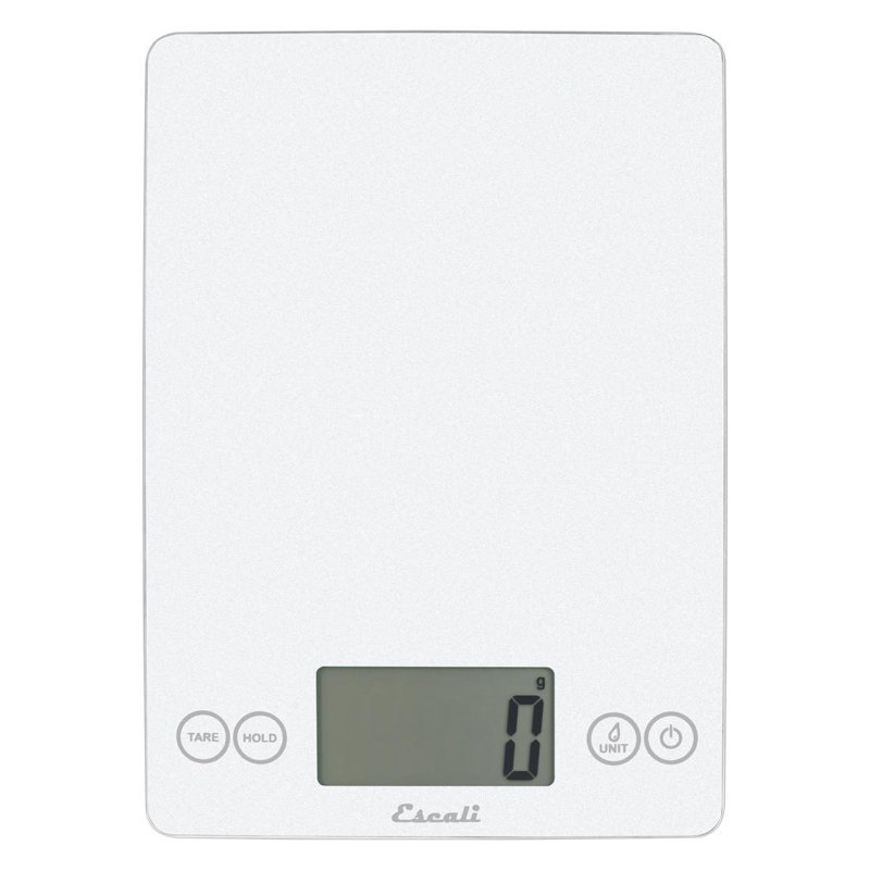 Escali Arti Digital Scale, Metallic Frost White