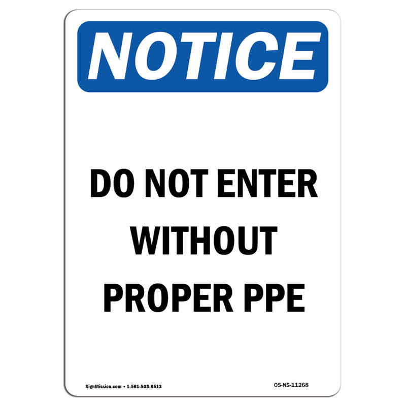Notice Sign