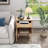 Euricka 1-Drawer Mango Wood Nightstand