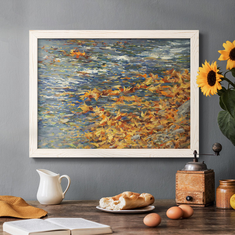 Autumn Creek, reproduction d'art sur toile encadrée, Blanc, H 14 po x l 20 po x P 1,5 po