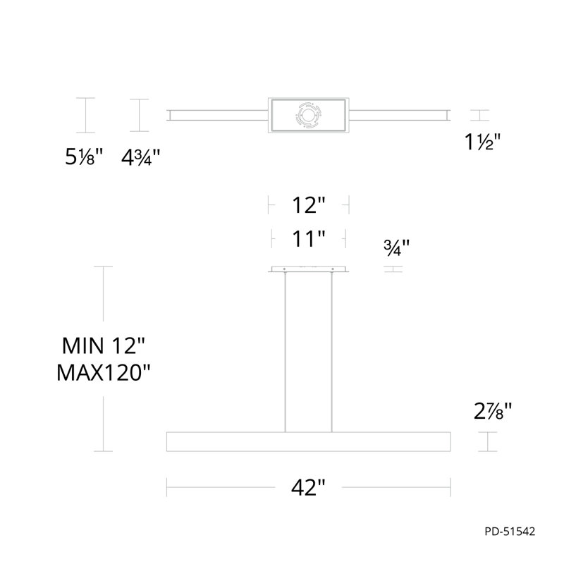 Bdsm 1 - Light LED Pendant, Black