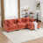 Chenille orange