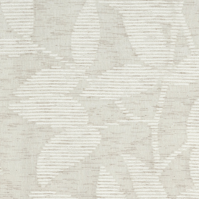 Nadia Textured Botanical Semi-Sheer Grommet Curtain Panel, Ivory, 52" W x 63" L