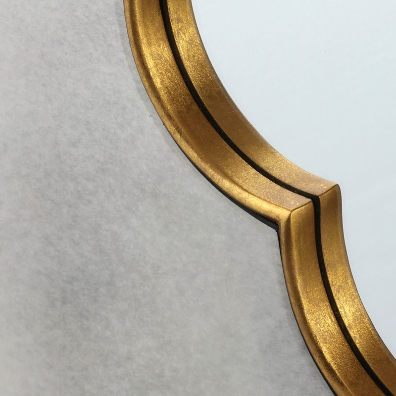 Cassia Rectangle Beveled Wall Mirror, 46" x 35"