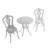 Louvinia 2 - Person Patio Dining Set with Round Table-2042614405-2042614407