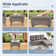 Valierius Versatile Outdoor Wicker Ottomans With Soft Cushions - Durable & Weather-Resistant For Patios, Gardens & Poolside Relaxation