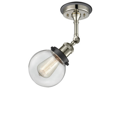 Chippewa Glass Semi Flush Mount