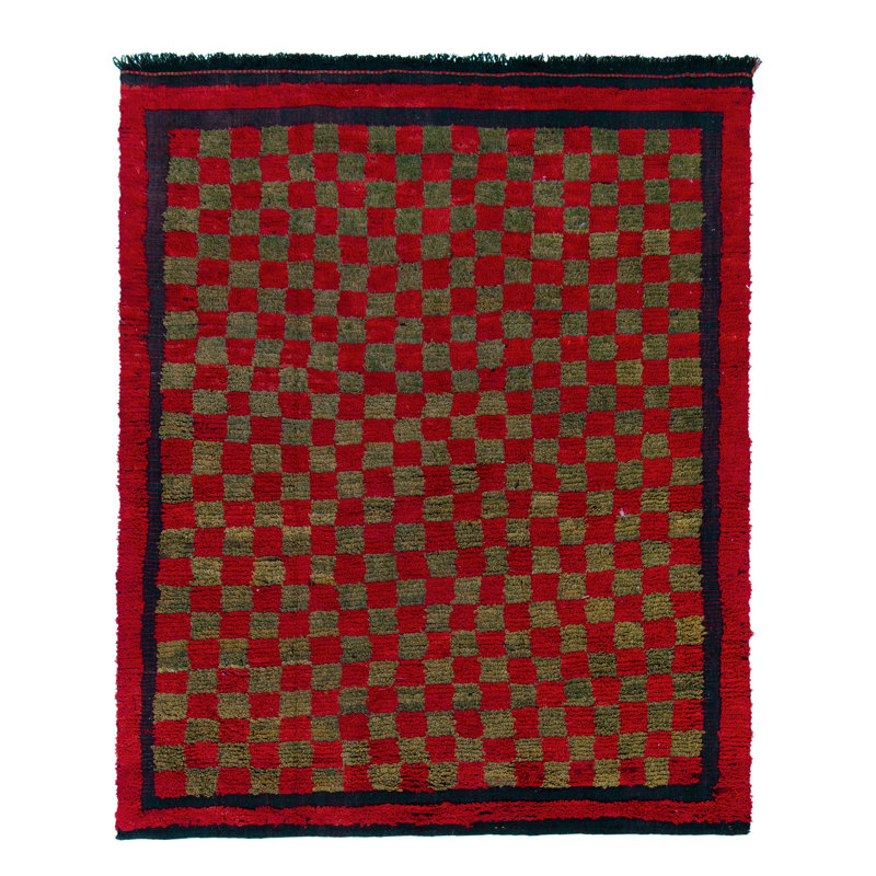 One-of-a-Kind 3'7" X 5'8" Hand Knotted Area Rug
