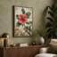 Hibiscus in Gold Botanical - Wrapped Canvas-1698968466-1698968459