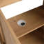 Meuble-lavabo autoportant de 23 po avec lavabo et portes à fermeture douce-2039127965