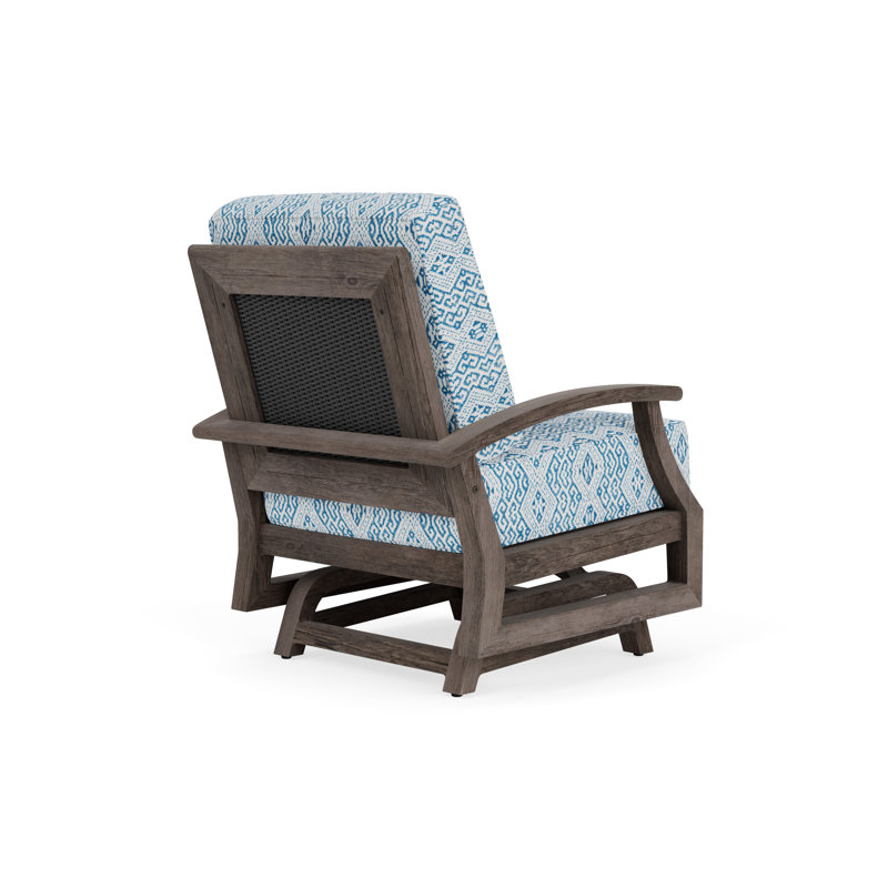 Frontier Outdoor Rocker Chair, Aman Capri, Charcoal