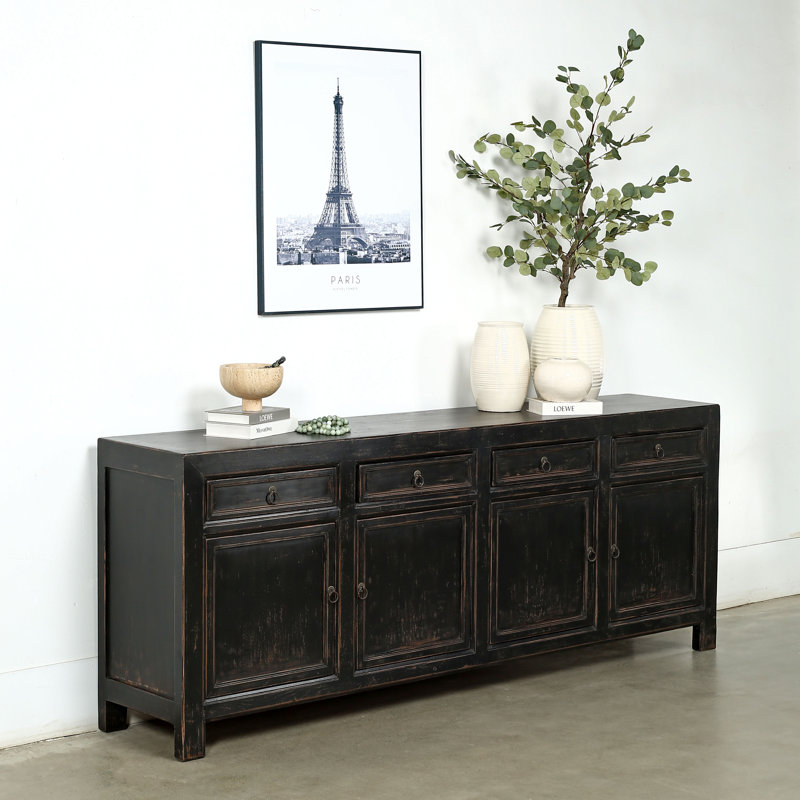 93'' Sideboard, Matte Black