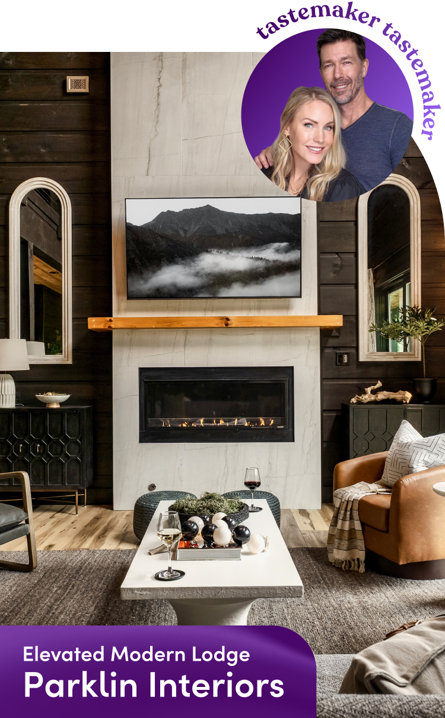 Elevated Modern Lodge, Parklin Interiors, tastemakers.