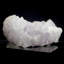 Calcite sur améthyste. Guanajuato, Mexique