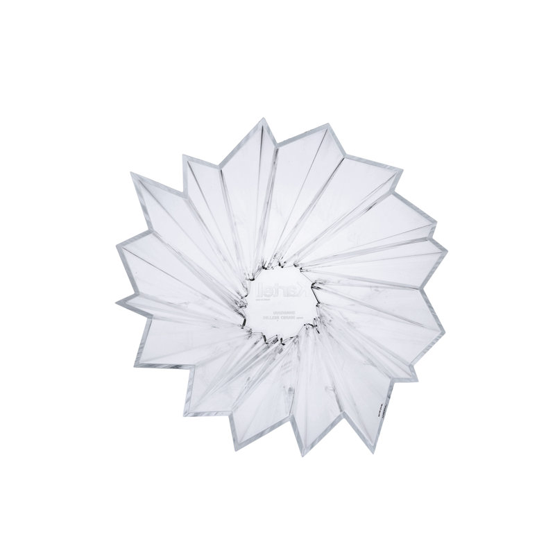 Shanghai Poly Methyl Methacrylate Table Vase, Crystal