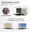 Housse extensible pour repose-pieds - Facile à nettoyer et durable - Collection Comfort-1104676258-1194579275