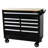 -drawer Steel Multifunctional Tool Cart With Wooden Top For Workshop And Garage