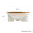 Tridome Round Boucle Upholstered Storage Coffee Table In Natural Ivory