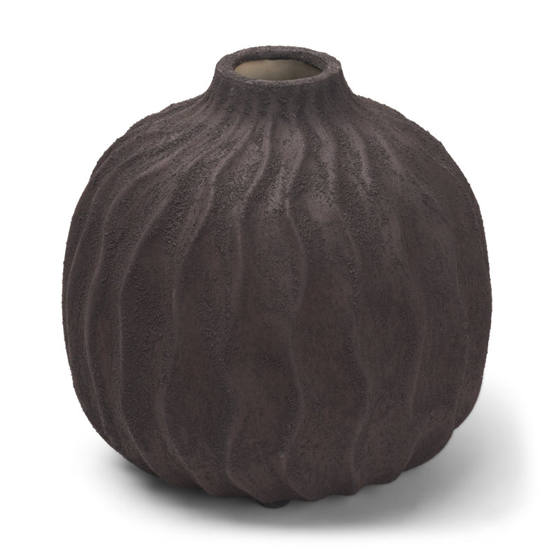 Vase décoratif en céramique, L 5,9 x l 5,9 x H 5,9