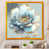 Impression dorée sur toile encadrée
