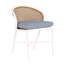 Chaise d'appoint Havana - noir / canne naturelle-130056393-83260190-130056428