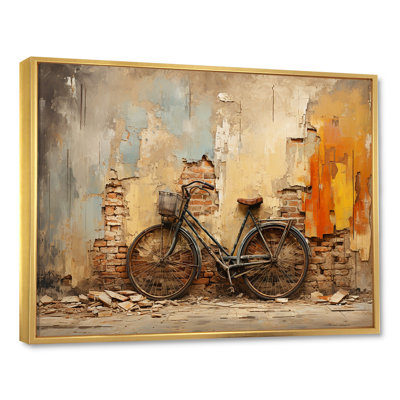 Rustic Vintage Cycle Ride - Art mural vélo