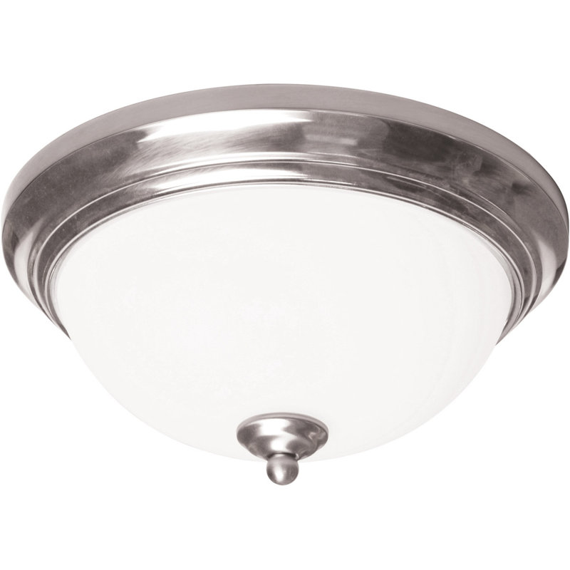 Plafonnier encastré 2 lumières 15 po
