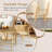 Modern Dining Chair Weave Kitchen Armchairs with Y-Shaped Curved Backrest-690791866-690791867