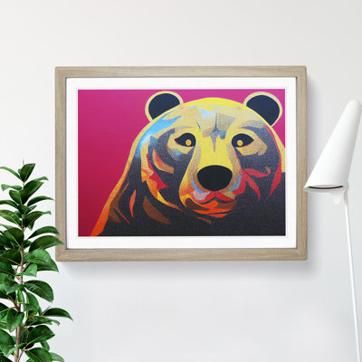 Blissful Bear - Single Picture Frame Print