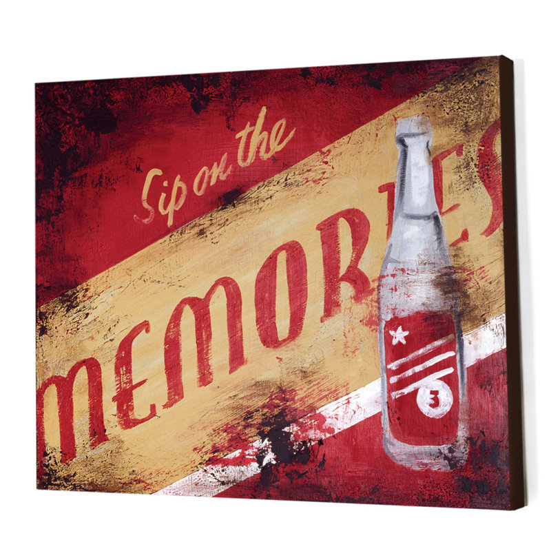 The Process: Sip by Rodney White - Wrapped Canvas Print, 91cm H x 122cm W x 4cm D