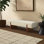 Caselynn Linen Upholstered Bench