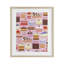 «Sweet Tooth Desserts», reproduction sous verre encadrée, design par Nina Muis Surface Design-101921878-101921875
