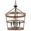 Lustre suspendu 4 lumières Heraclio