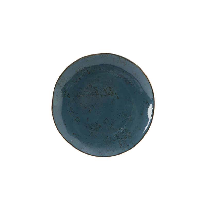 Artisan Saucer, Geode Azure Teal