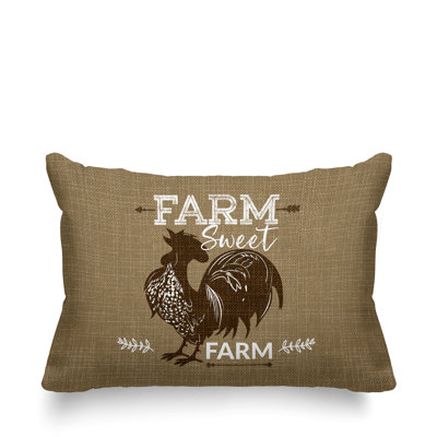 Coussin intérieur / extérieur Cooper Farm House Rooster