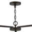 Riverwood 28" Four-Light Wood-Tone Outdoor Chandelier