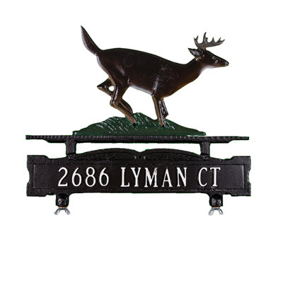 Metal Mailbox Sign