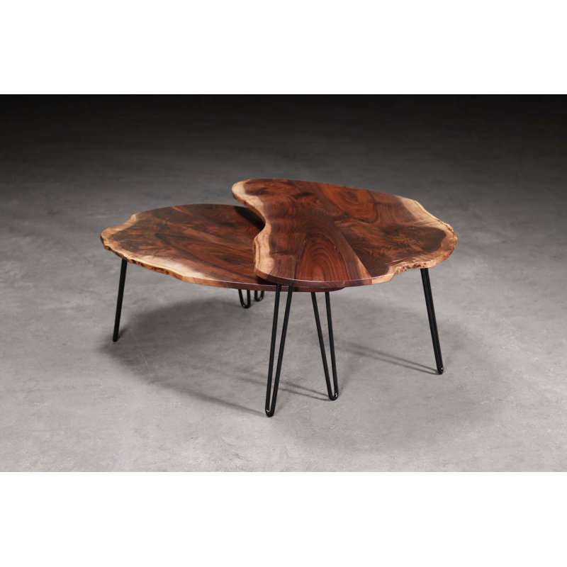Solid Wood Nesting Coffee Table