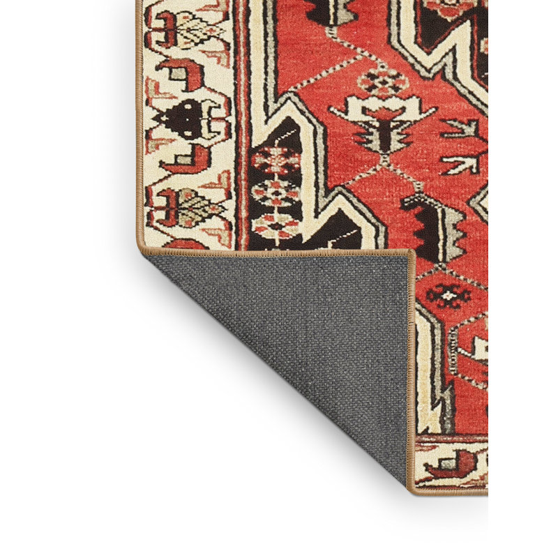 Tapis rouge à motif sud-ouest, Rectangle 2 pi x 3 pi