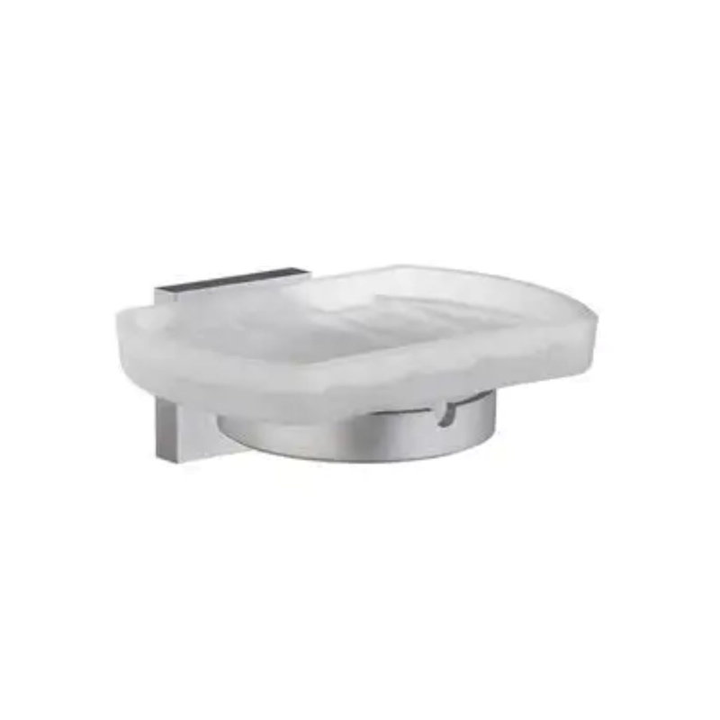 Witherspoon Soap Dish, Brushed Chrome